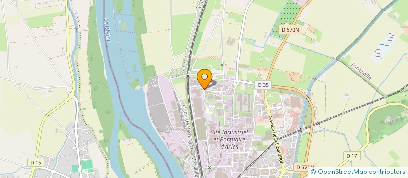 localisation de l'entreprise AMN CONCEPT  ARLES