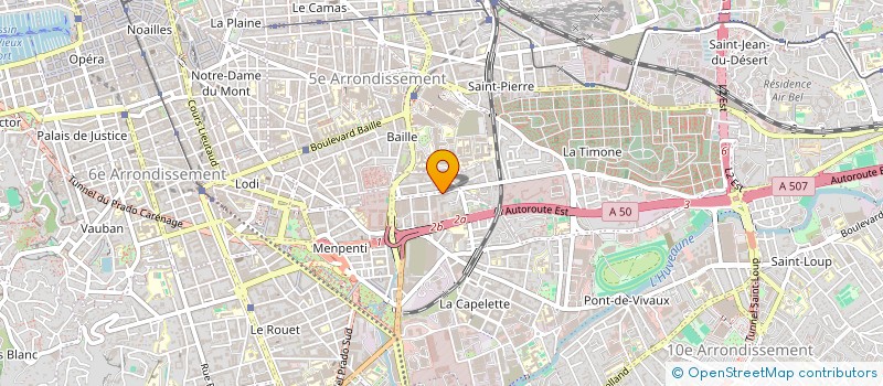 localisation de l'entreprise AMN CONSULT  MARSEILLE