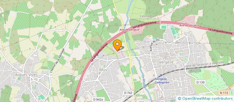 localisation de l'entreprise AMN EXPLOITATION  VERGEZE