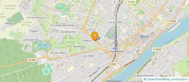 localisation de l'entreprise AMNA  BLOIS