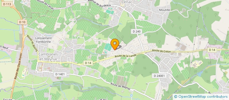 localisation de l'entreprise AMNA  CAMBLANES-ET-MEYNAC