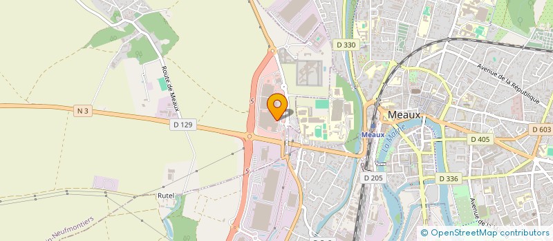 localisation de l'entreprise AMNA BEAUTE  CHAUCONIN-NEUFMONTIERS