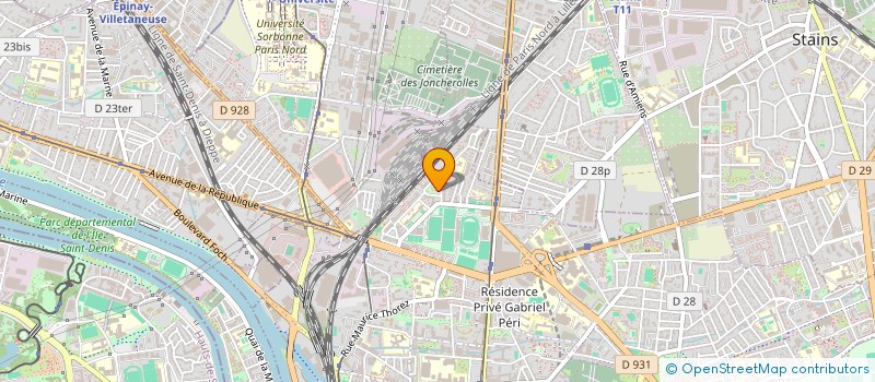 localisation de l'entreprise AMNAGOR HALAL à SAINT-DENIS