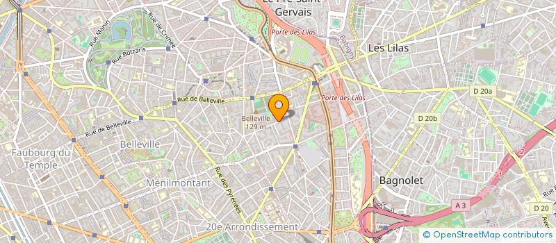 localisation de l'entreprise AMNAY à PARIS