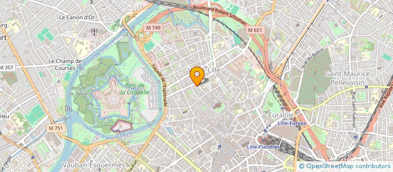 localisation de l'entreprise AMNC à LILLE
