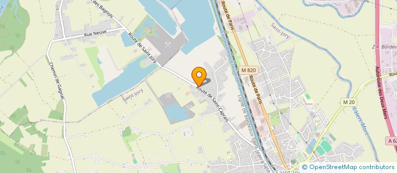 localisation de l'entreprise AMNEDGE  SAINT-JORY