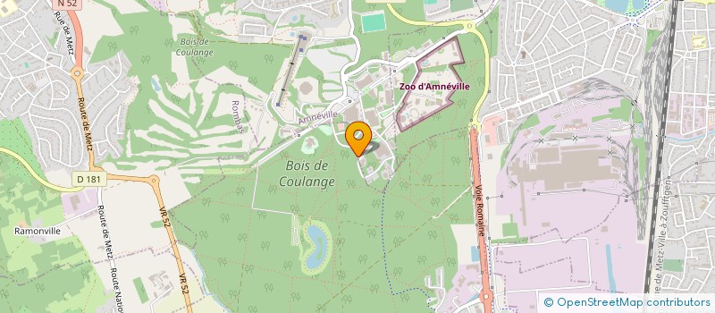 localisation de l'entreprise AMNEVILLE LOISIRS SAS  AMNEVILLE