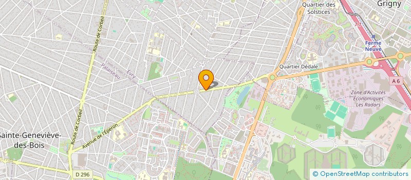 localisation de l'entreprise AMNILU à MORSANG-SUR-ORGE