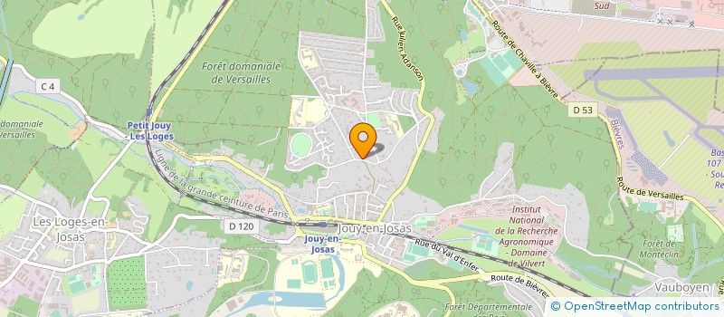 localisation de l'entreprise AMNONA à JOUY-EN-JOSAS