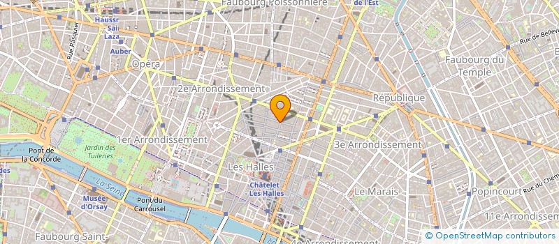 localisation de l'entreprise AMO 4.0 à PARIS