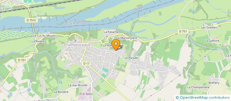 localisation de l'entreprise AMO  OREE-D'ANJOU