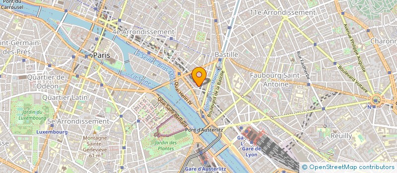 localisation de l'entreprise AMO à PARIS