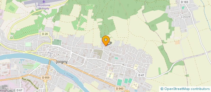 localisation de l'entreprise AMO CAR à JOIGNY