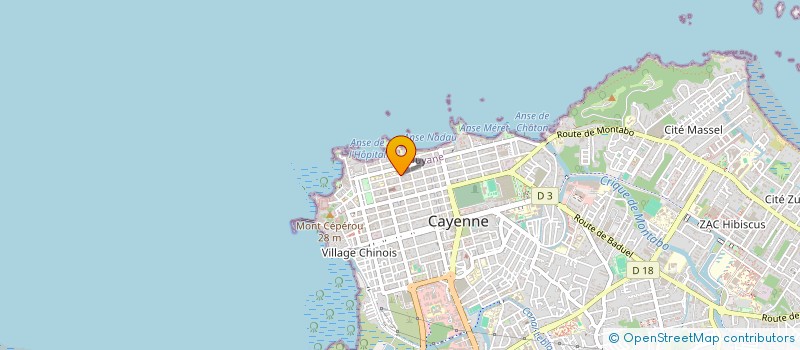 localisation de l'entreprise AMO LAVAGE GUYANE  CAYENNE