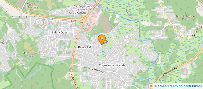 localisation de l'entreprise AMO LOCATION  MATOURY