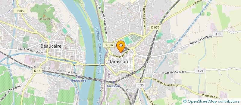 localisation de l'entreprise AMO PM à TARASCON