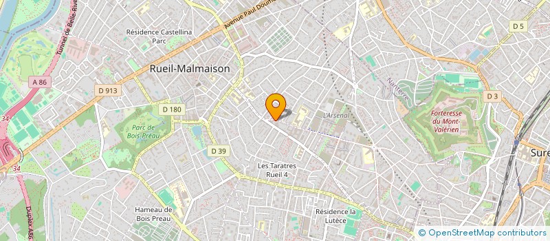 localisation de l'entreprise AMO PP&SM à RUEIL-MALMAISON