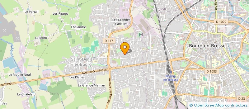 localisation de l'entreprise AMO TEC à SAINT-DENIS-LES-BOURG