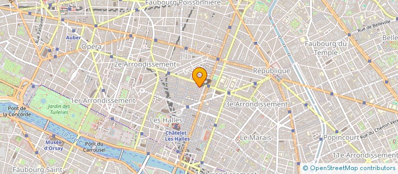 localisation de l'entreprise AMO URBEM  PARIS