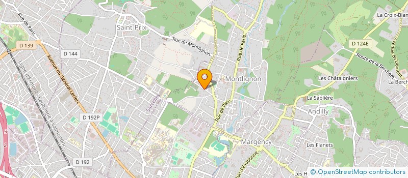 localisation de l'entreprise AMOA CONSEIL  MONTLIGNON