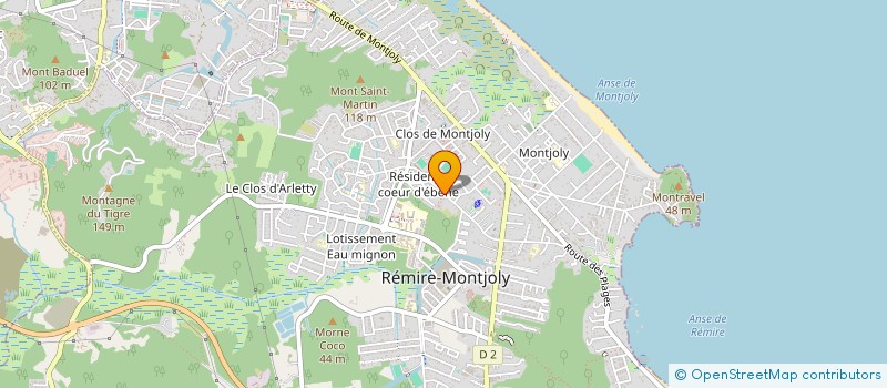 localisation de l'entreprise AMOA CONSULTING à REMIRE-MONTJOLY