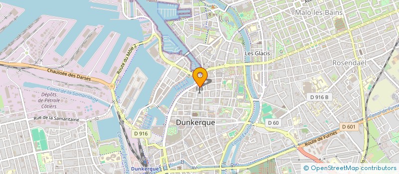 localisation de l'entreprise AMOATI à DUNKERQUE