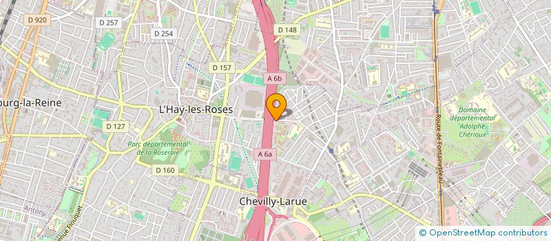 localisation de l'entreprise AMOBAT NEW CONSULTING  L'HAY-LES-ROSES