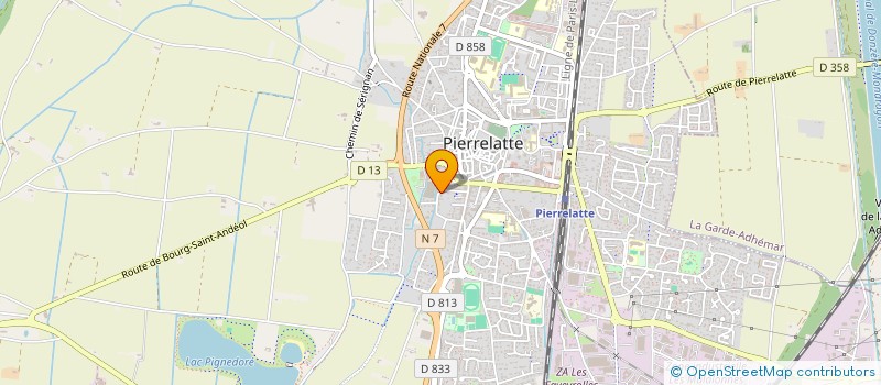 localisation de l'entreprise AMOC26 à SAINT-PAUL-TROIS-CHATEAUX