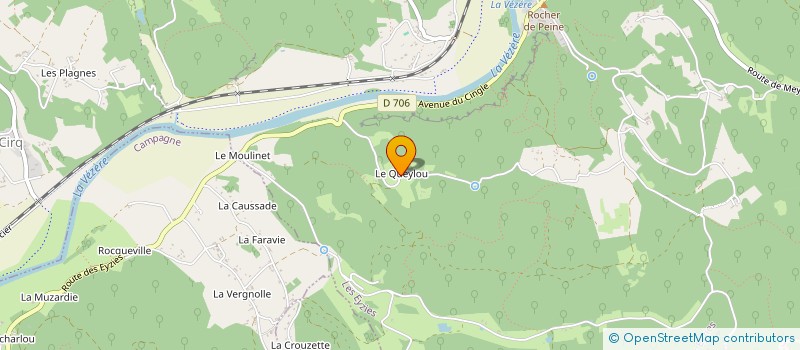 localisation de l'entreprise AMOCKASSA  LES EYZIES