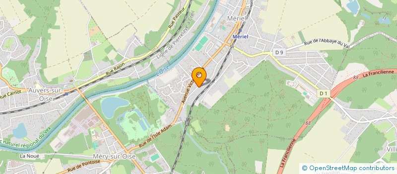 localisation de l'entreprise AMOCO  MERIEL