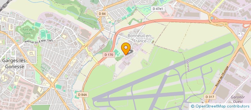 localisation de l'entreprise AMOD  BONNEUIL-EN-FRANCE