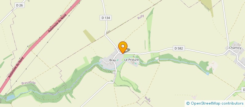 localisation de l'entreprise AMODAMIE  RULLY