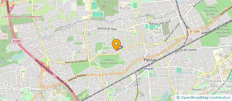 localisation de l'entreprise AMODIERA  PESSAC