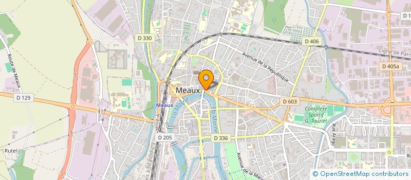 localisation de l'entreprise AMOE à MEAUX