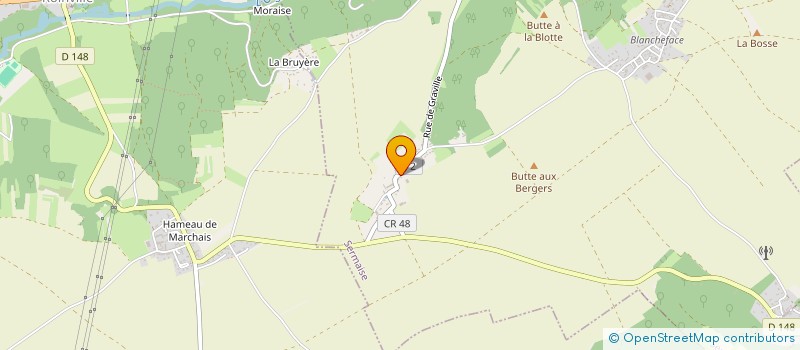 localisation de l'entreprise AMOEX CONSTRUCTION  SERMAISE