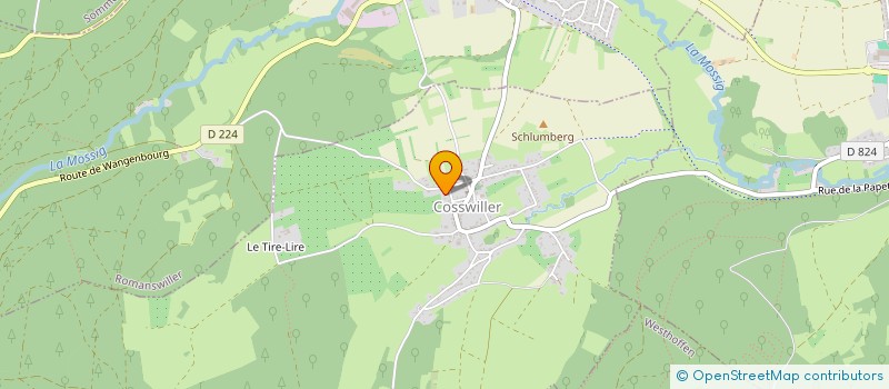 localisation de l'entreprise AMOH  COSSWILLER