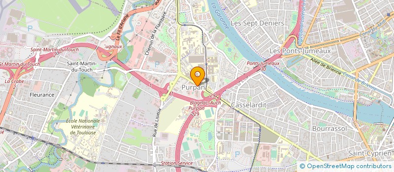 localisation de l'entreprise AMOI SPA à TOULOUSE