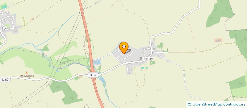 localisation de l'entreprise AMOIS  PONTOY