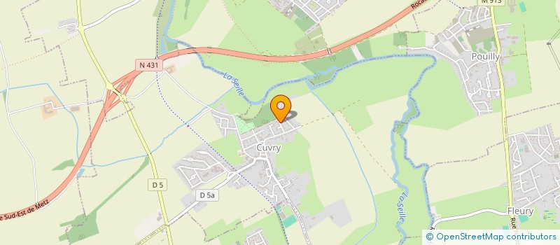 localisation de l'entreprise AMOK  CUVRY