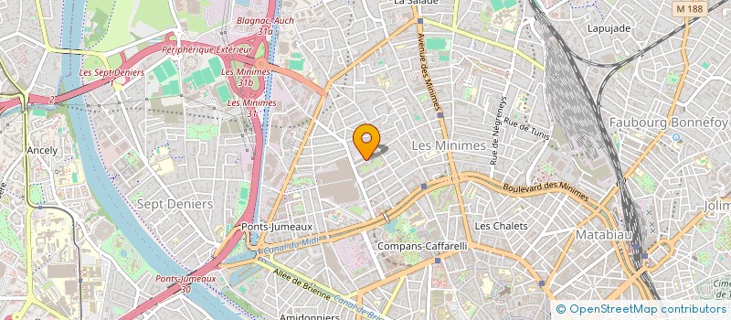 localisation de l'entreprise AMOK SUN 4 à TOULOUSE