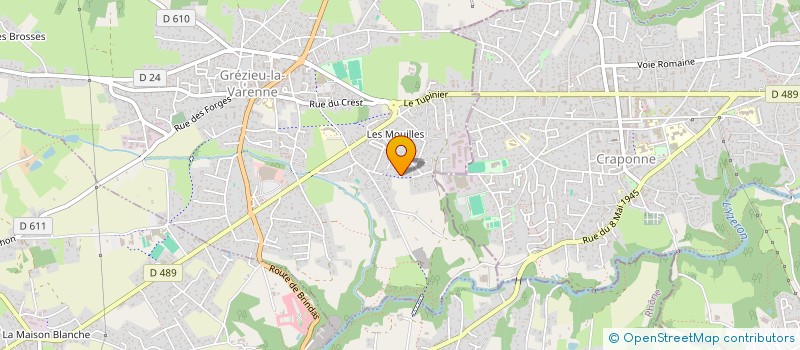 localisation de l'entreprise AMOL BOIS à GREZIEU-LA-VARENNE