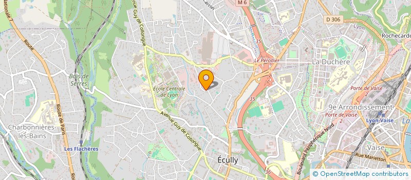 localisation de l'entreprise AMOLYT PHARMA  ECULLY