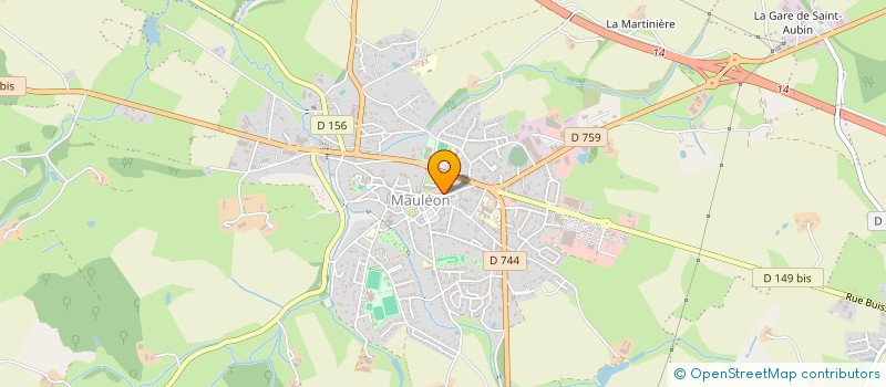 localisation de l'entreprise AMOMENTI  MAULEON