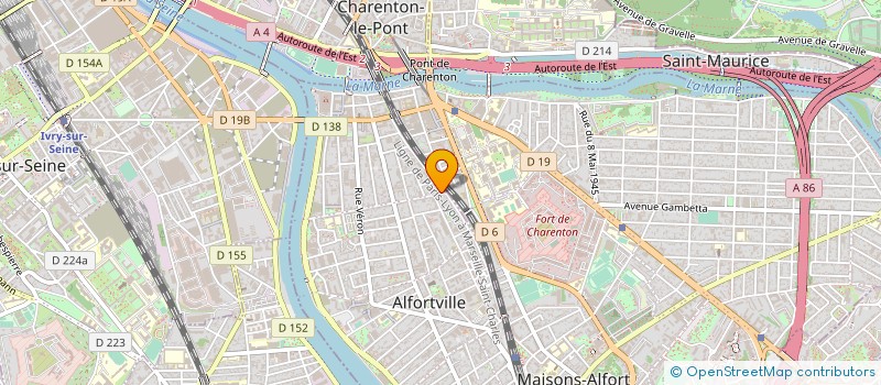localisation de l'entreprise AMON à ALFORTVILLE