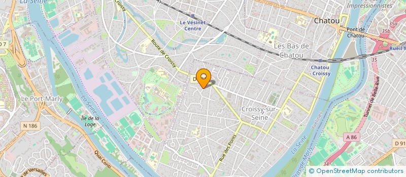 localisation de l'entreprise AMON  CROISSY-SUR-SEINE