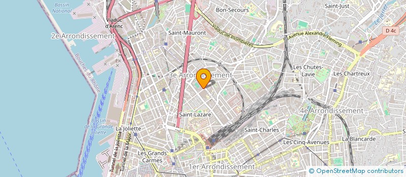 localisation de l'entreprise AMON à MARSEILLE