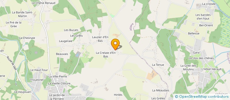 localisation de l'entreprise AMON ESPORT  ALLAIRE