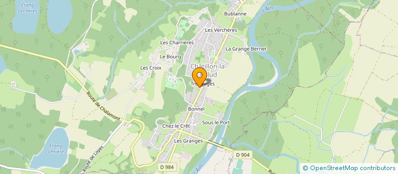localisation de l'entreprise AMON FML à CHATILLON-LA-PALUD