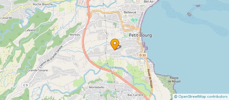 localisation de l'entreprise AMON-RE à PETIT-BOURG