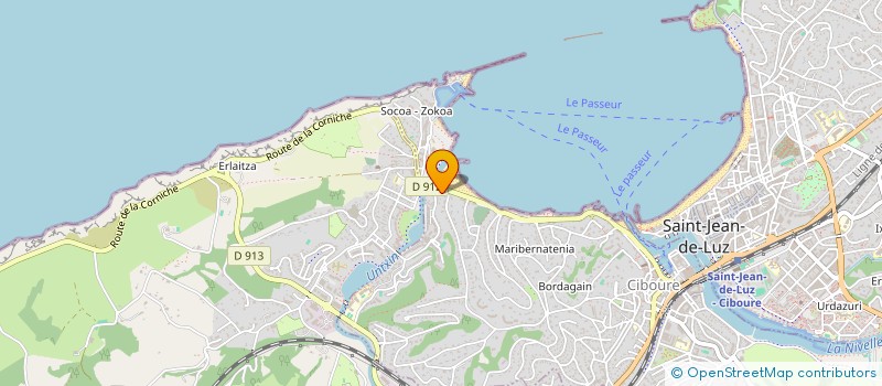 localisation de l'entreprise AMONA  CIBOURE